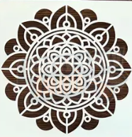 Šablona na malování S71 15cm x 15cm Mandala Namche 